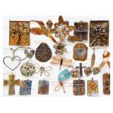 Hand-Made Folk Art Copper & Metal Jewelry