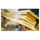 Six 60" (6x1) Wood Boards
