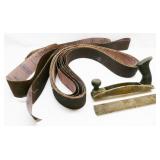 Sanding Belts & Stanley Hand Grater