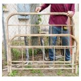Full-Size Metal Bed Frame, No Rails