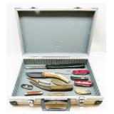 Assortment of Knives in Case