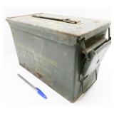 Military Ammo Box with Compressed Trioxane Fuel