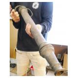 Vintage Copper & Brass Fire Hose Nozzle, Chicago