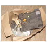 Box Lot: Garage Items, Battery Chargers