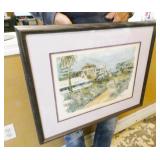 Framed Landscape Print