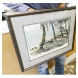 Framed Landscape Print