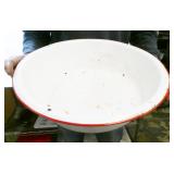 Large 16" Enamelware Bowl