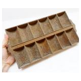 Vintage Cast Iron French Roll/Muffin Pan