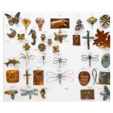 Hand-Made Folk Art Copper & Metal Jewelry