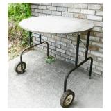 Wood-Top Folding Table