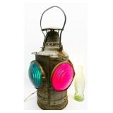 Antique Dressel Electrified Railroad Switch Lamp