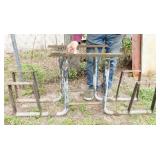 Heavy Metal Picnic Table Frame