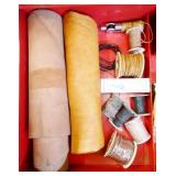 Contents of Drawer: Leather Quicks & Leather