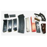Assorted Ammo Magazines, Ammo & Gun Parts