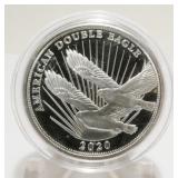 American Double Eagle 1/2oz .999 Fine Silver Coin