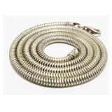18" Italian 925 Silver Snake Chain Necklace 18.8g