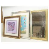 Picture Frames & Wall Mirror