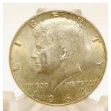 1964 Kennedy Half-Dollar Silver Coin