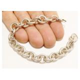 7" Tiffany & Co.? Sterling Silver Bracelet 28.7g