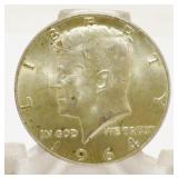 1964 Kennedy Half-Dollar Silver Coin