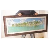 Framed Margaritaville Numbered Giclee Photograph