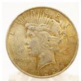 1922 Peace Dollar Silver Coin
