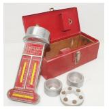 Vtg Wheel-A-Matic Magnetic Camber Caster Gauge Set