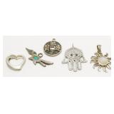 Grouping of Sterling Silver Charms 9.1g