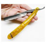 Vtg O.S.T. Cutlery Co. Straight Razor New Jersey
