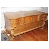Antique Tiger Oak Dresser, Makes Great TV Stand