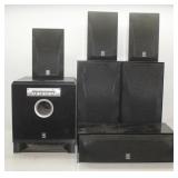 Yamaha Subwoofer YST-SW015 & Yamaha Speakers