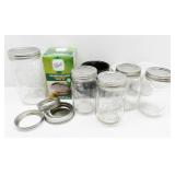 Mason Jars, Lids & Coffee Mugs