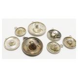 Grouping of 925 Silver Sombrero Charms 19.8g