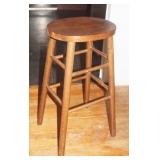 Wood Barstool