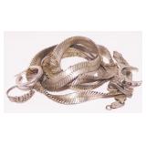 Scrap Sterling Silver Jewelry 62.2g