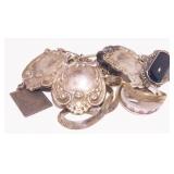 Scrap Sterling Silver Jewelry 63g
