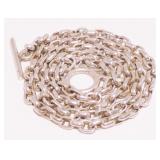 Sterling Silver Link Necklace 17" 15.1g