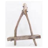 Small Primitive Wood Yoke