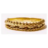 14K Y Gold Link Ring Sz 9.5 3.4g