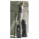 2 gray rugs still factory sealed