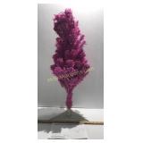 3 Foot Hot Pink Christmas Tree with 50 Pink Lights