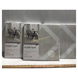 Illusion Peel and Stick Floor Tiles / 3 Boxes of