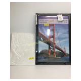 2 Art Canvases and 1 20x30 Picture Frame