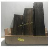 Three Del Hutson True Floating Shelves