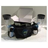 GIA gear hiking water belt and two