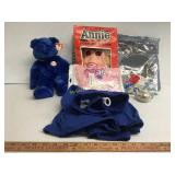 Mixed Lot Beanie Baby Bear Annie Costume Pumpkin