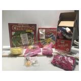 Assorted Squishies, 2 18 Inch Doll Outfits And 2