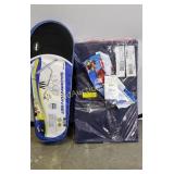 Badminton set and Paw Patrol collapsible storage