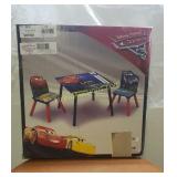 Cars 3 table and chairs