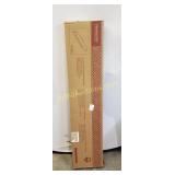Homestar 47 1/4 in. 4-hook wall mounted shelf
